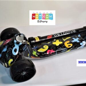 ΠΑΤΙΝΙ ΑΝΑΔΙΠΛΟΥΜΕΝΟ ΜΕ ΦΩΤΙΖΟΜΕΝΕΣ ΡΟΔΕΣ ΚΑΙ ΜΟΥΣΙΚΗ - Μαύρο με αριθμούς