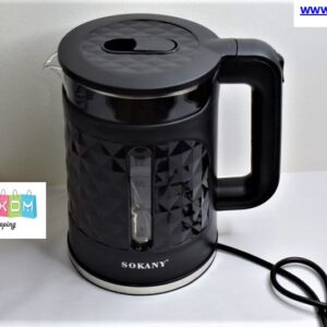 Electric Kettle Βραστήρας 2,3L Sokany SK-1028 - Μαύρο