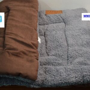 Pet Bed 60x40x2cm Καφέ-Γκρι