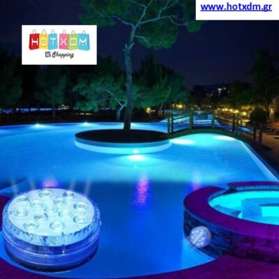 Διακοσμητικό φως 10 LED αδιάβροχο με εναλλασσόμενα χρώματα