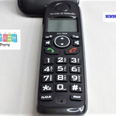 Συσκευή τηλεφώνου ασύρματη με αναγνώριση κλήσης – Μαύρο